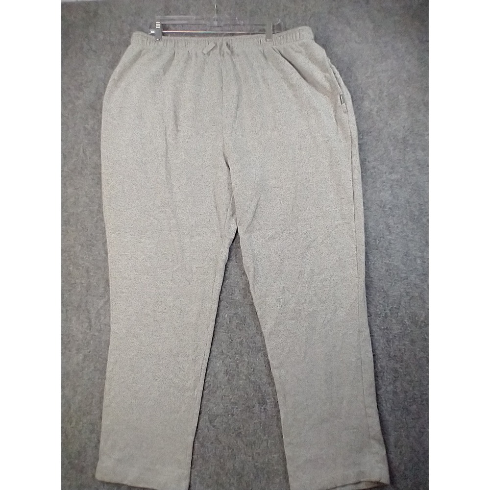 Eddie Bauer Mens XXL Gray Knit Comfy Pajama Pants Sleepwear Lounge Cotton